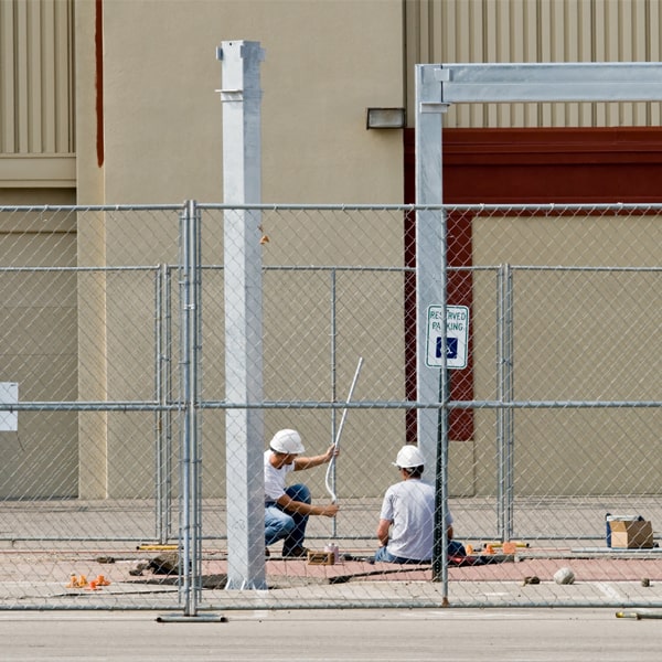 how much time can i lease the temporary fence for my construction site or event in East Springfield Ohio